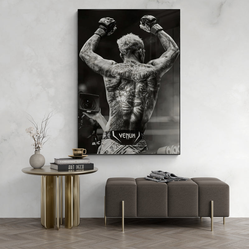 Charles Oliveira 'Still' Canvas