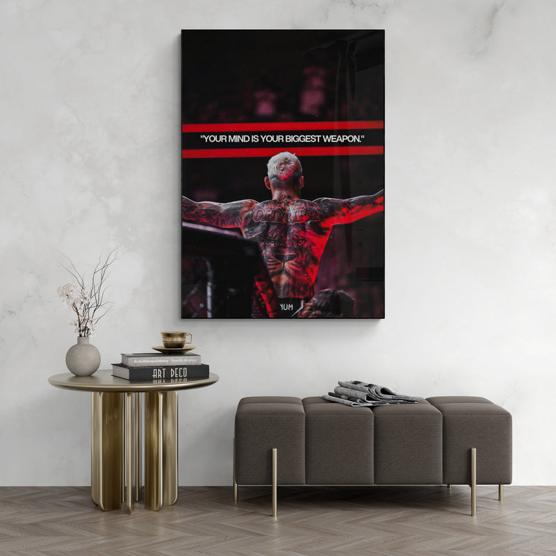 Charles Oliveira 'Mind' Canvas