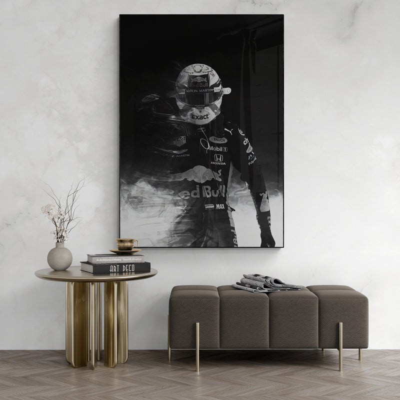 Max Verstappen 'Fade' Canvas
