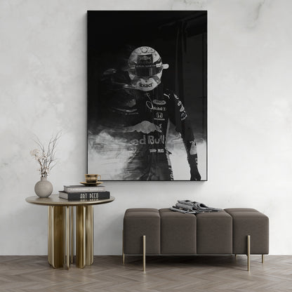 Max Verstappen 'Fade' Canvas