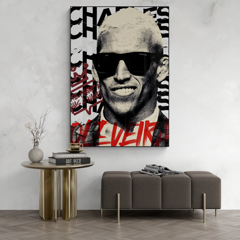 Charles Oliveira 'Pop' Canvas