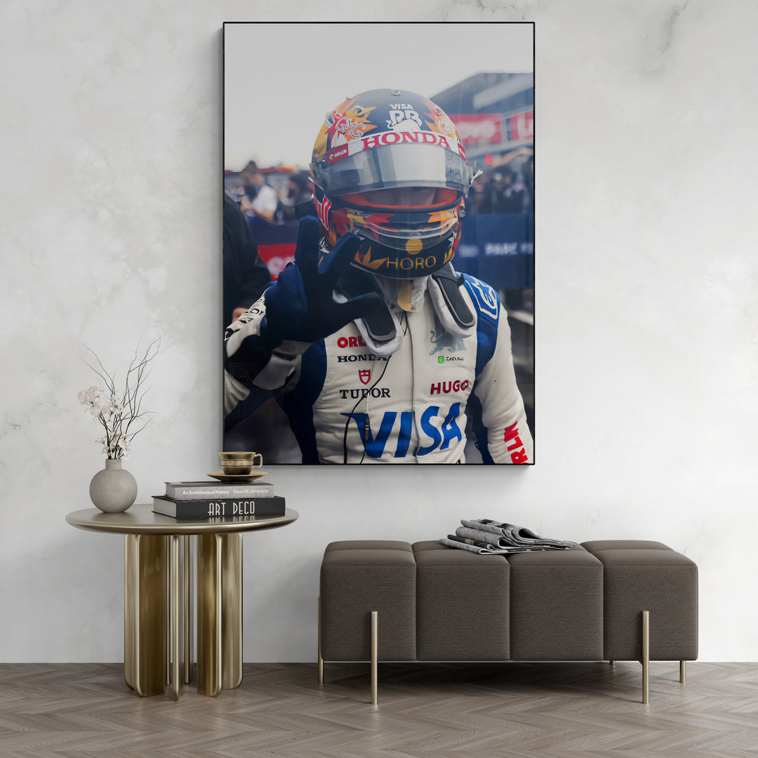 Yuki Tsunoda 'Peace' Canvas