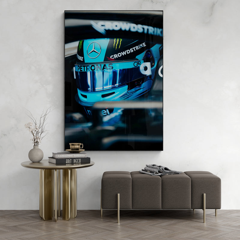 George Russel 'Blue' Canvas