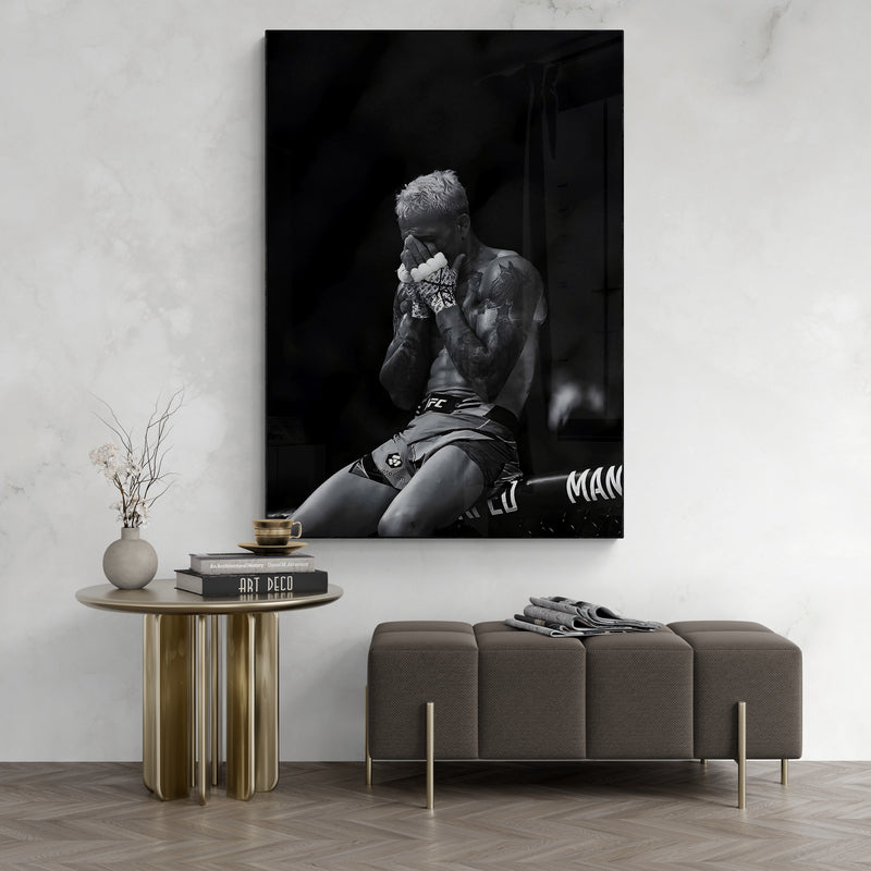Charles Oliveira 'Humble' Canvas