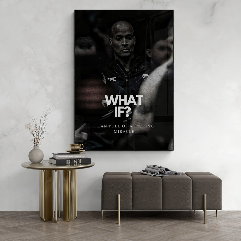 David Goggins 'What If?' Canvas