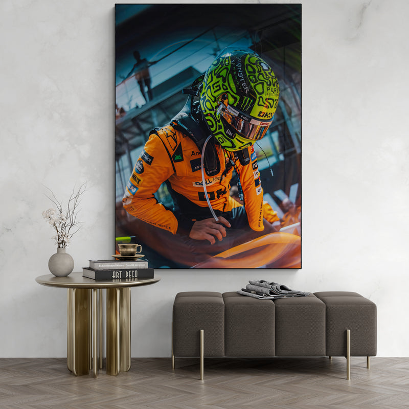 Lando Norris 'Close' Canvas