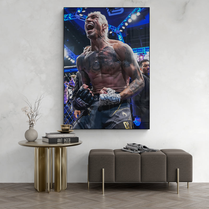 Charles Oliveira 'Loud' Canvas