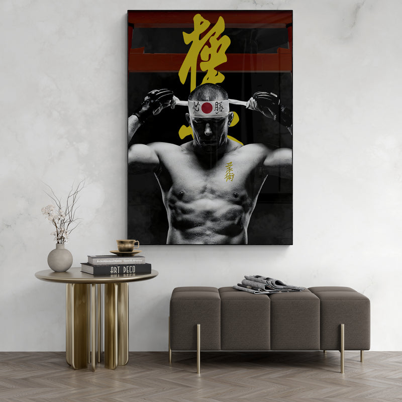 Georges St-Pierre 'Ready' Canvas