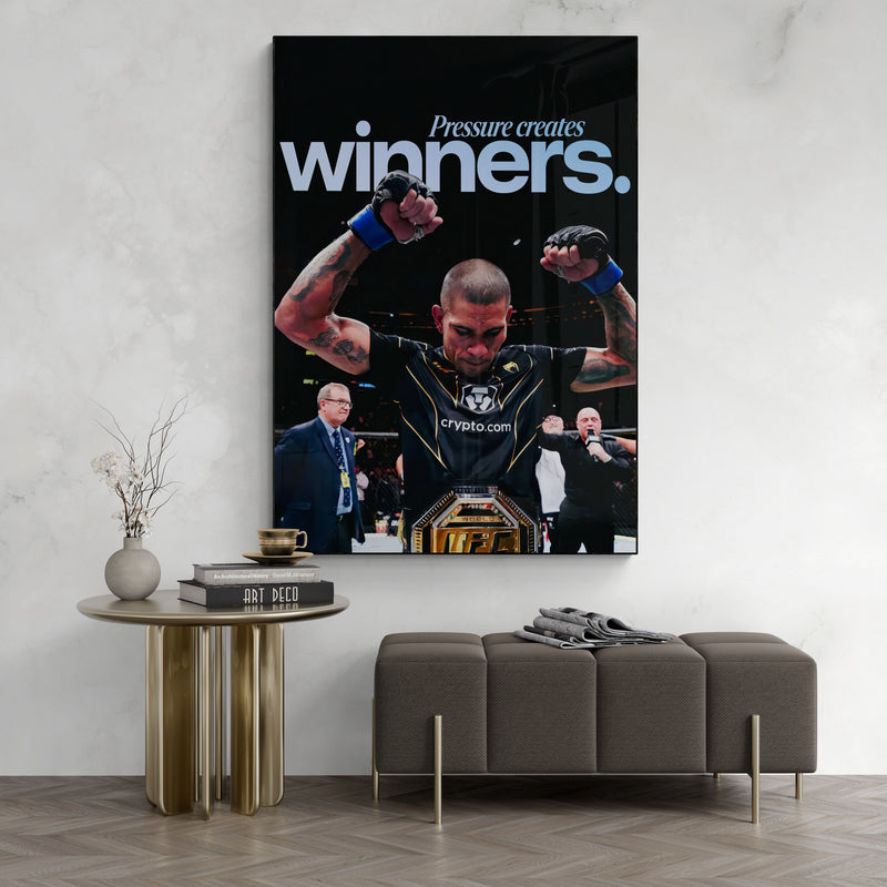 Alex Pereira 'Winners' Canvas