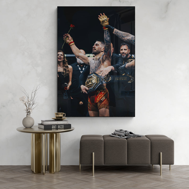 Ilia Topuria 'Champion' Canvas