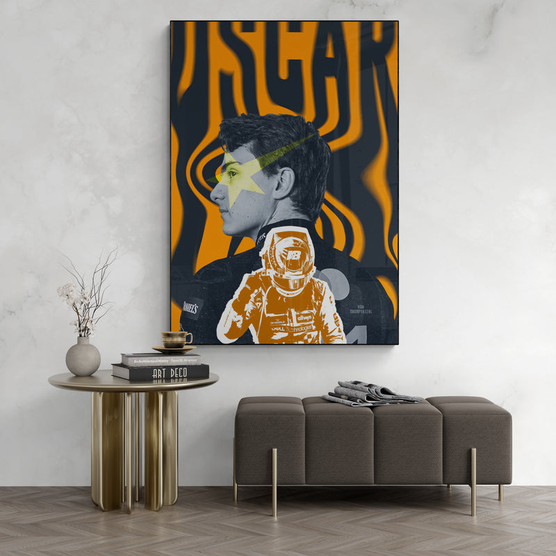 Oscar Piastri 'Star' Canvas