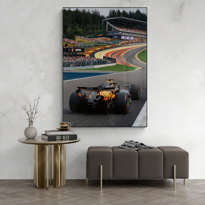 Lando Norris 'Spa' Canvas
