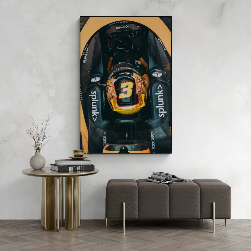 Daniel Ricciardo 'Three' Canvas