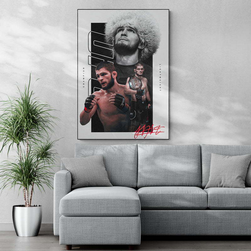 Khabib Nurmagomedov 'Greatness' Canvas