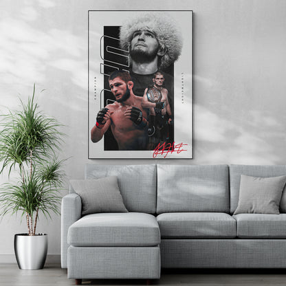 Khabib Nurmagomedov 'Greatness' Canvas