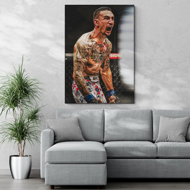 Max Holloway 'Pumped' Canvas
