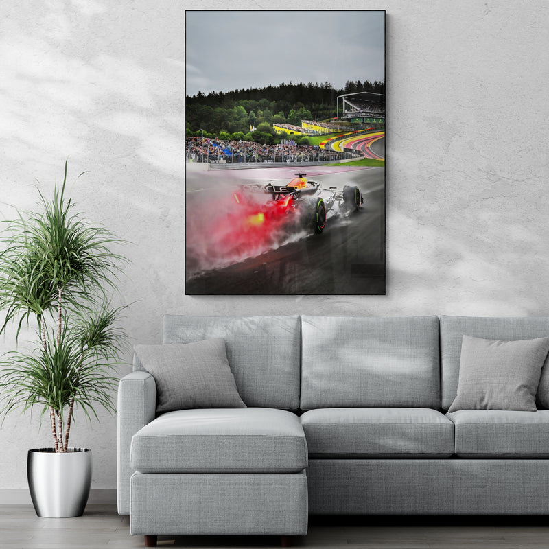 Max Verstappen 'Spa' Canvas