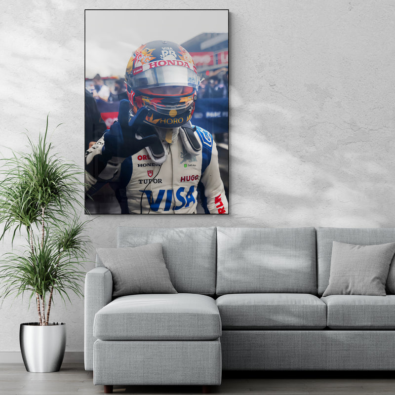 Yuki Tsunoda 'Peace' Canvas