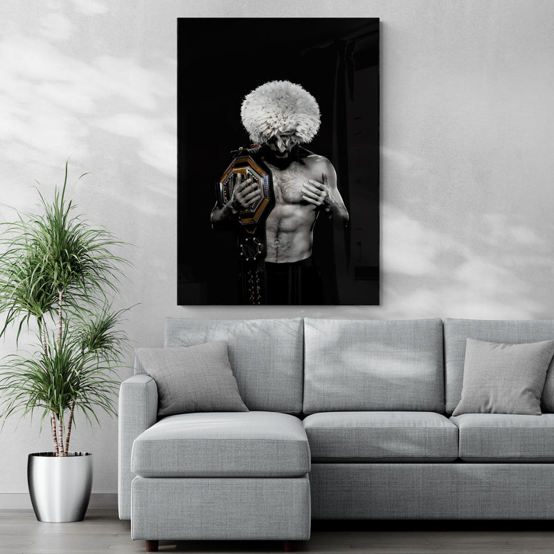 Khabib Nurmagomedov 'Goat' Canvas