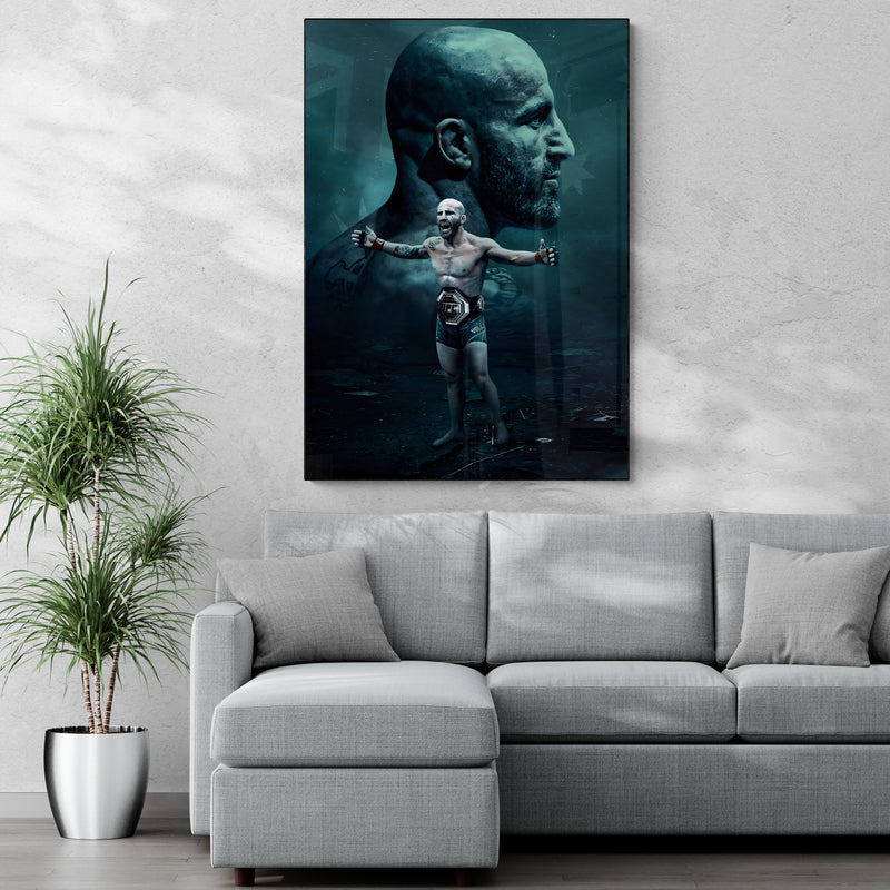 Alex Volkanovski 'Smokey' Canvas