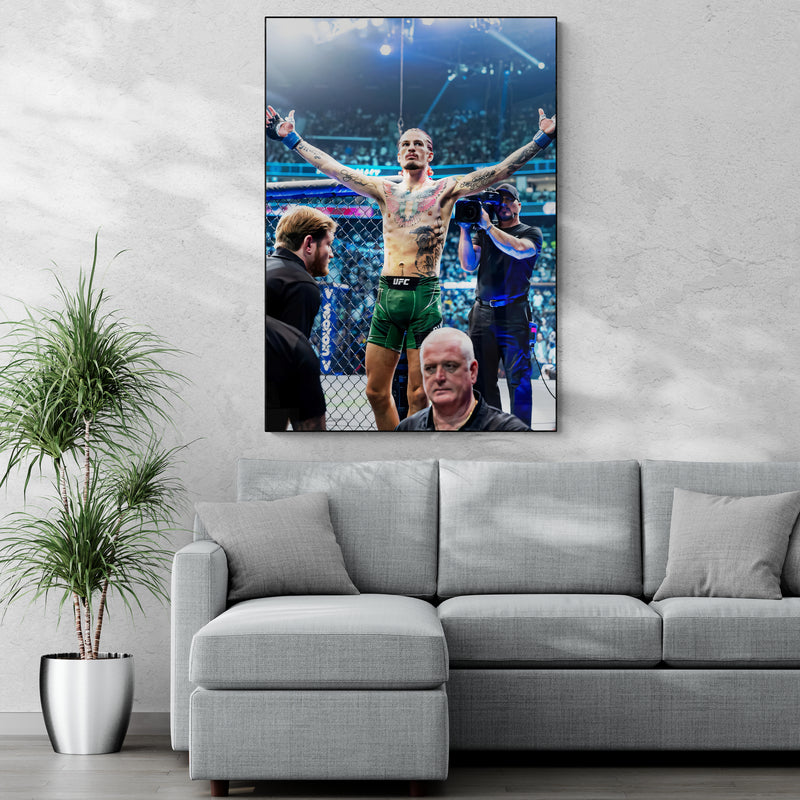 Sean O Malley 'Pose' Canvas