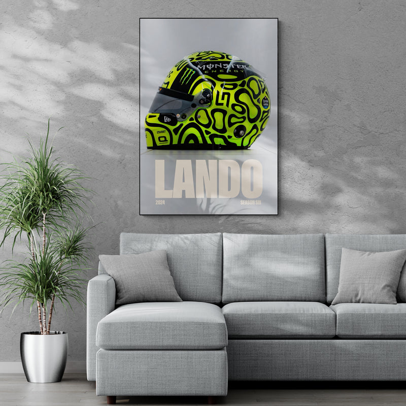 Lando Norris 'Season 6' Canvas
