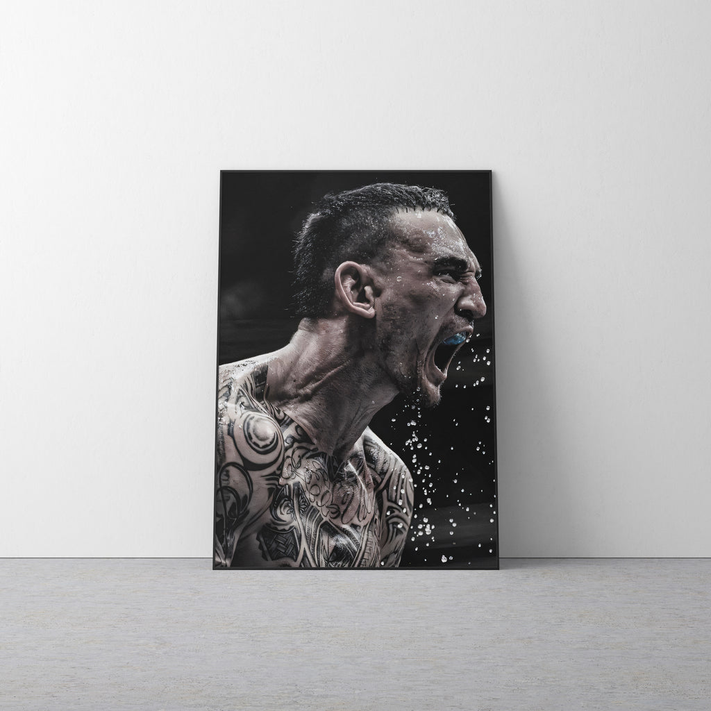 Max Holloway 'Drip' Canvas