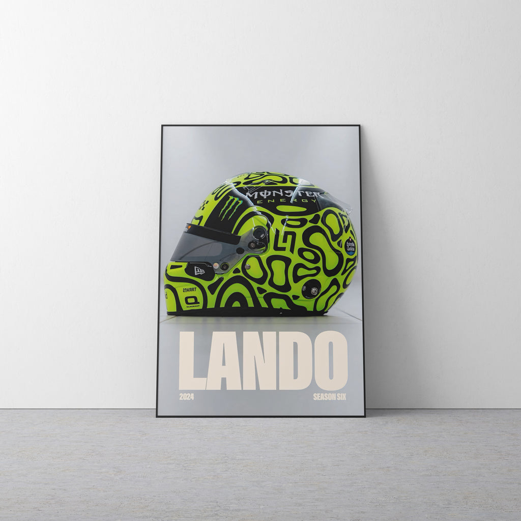 Lando Norris 'Season 6' Canvas