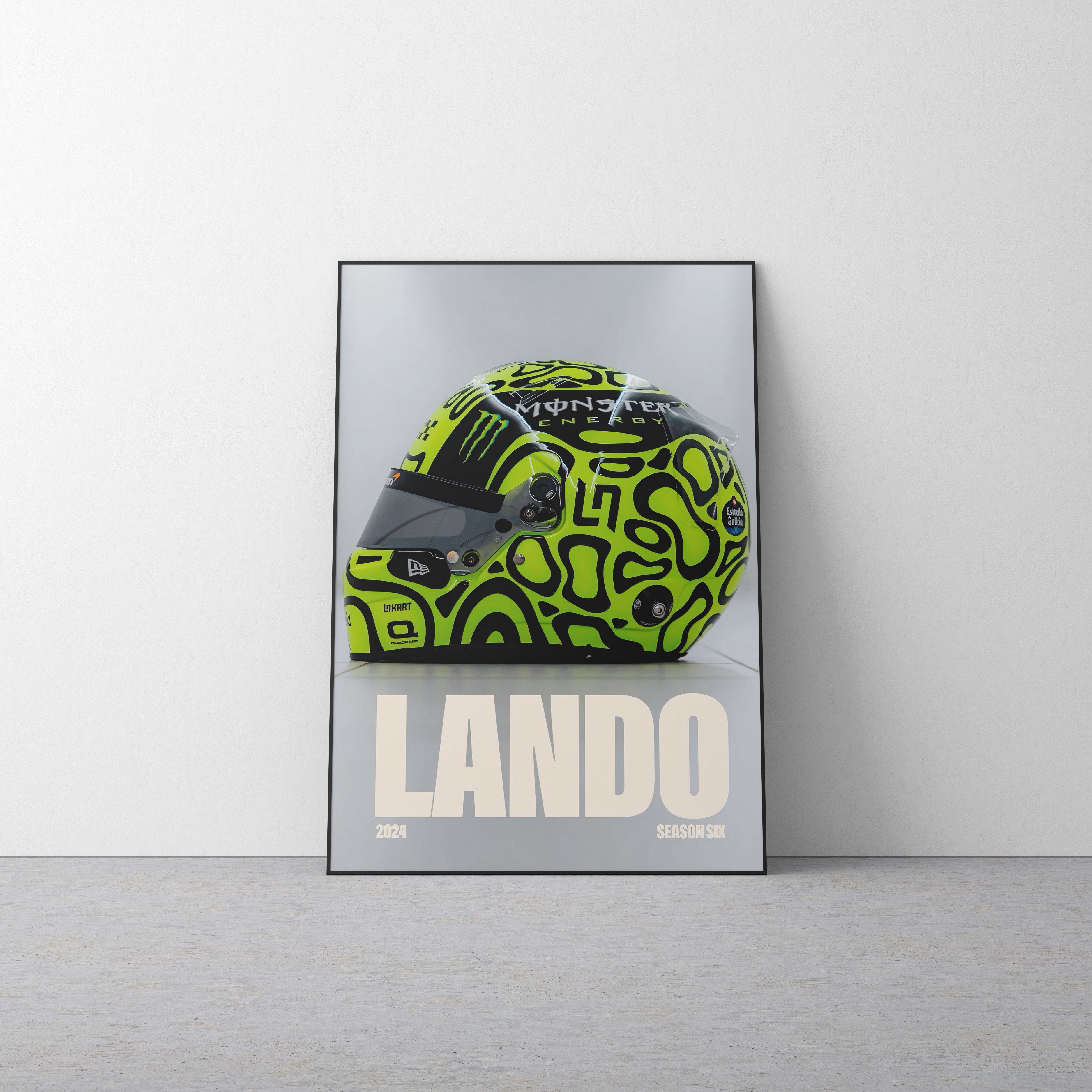 Lando Norris 'Season 6' Canvas