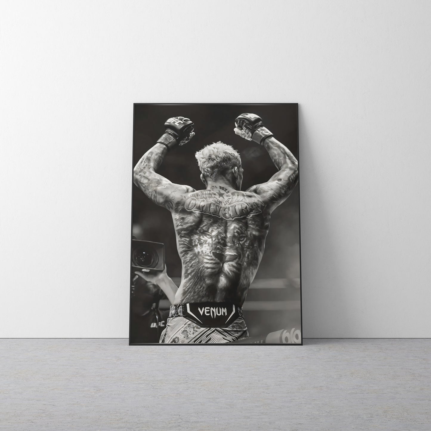 Charles Oliveira 'Still' Canvas