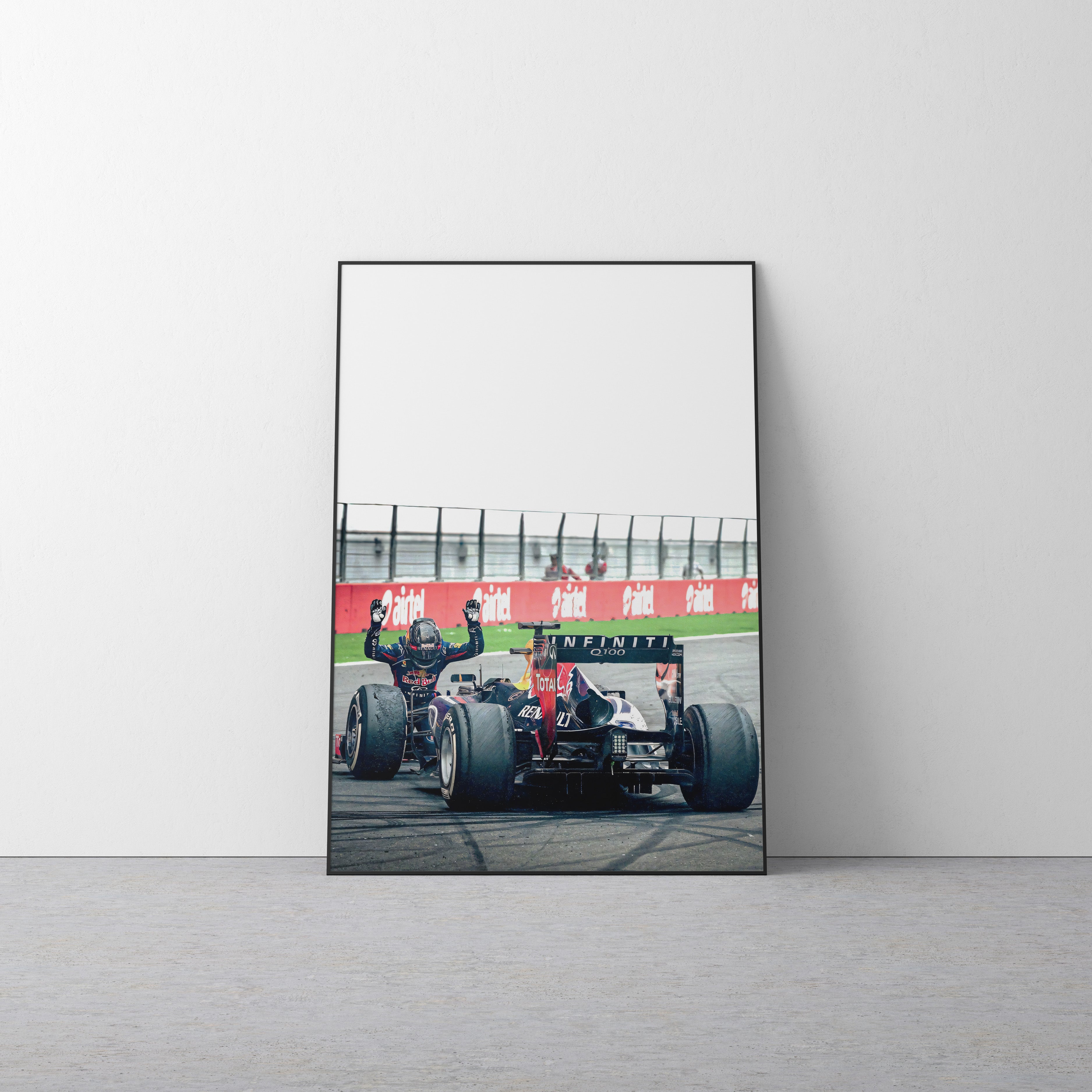 Sebastian Vettel 'Praise' Canvas