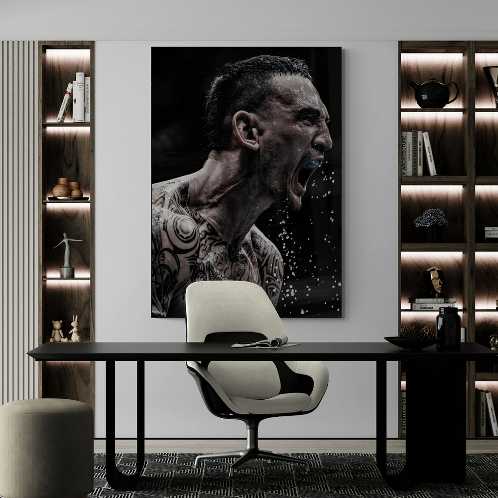 Max Holloway 'Drip' Canvas