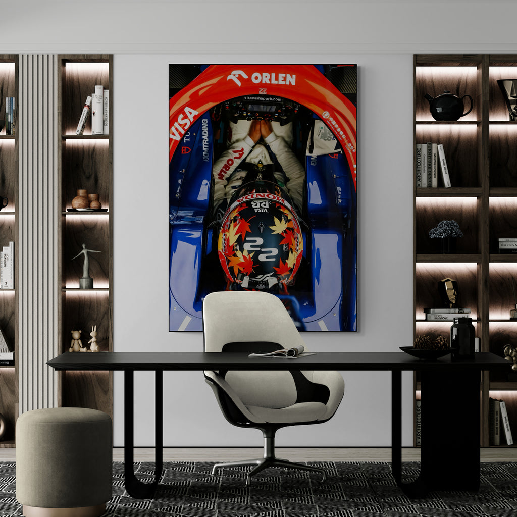 Yuki Tsunoda '22' Canvas