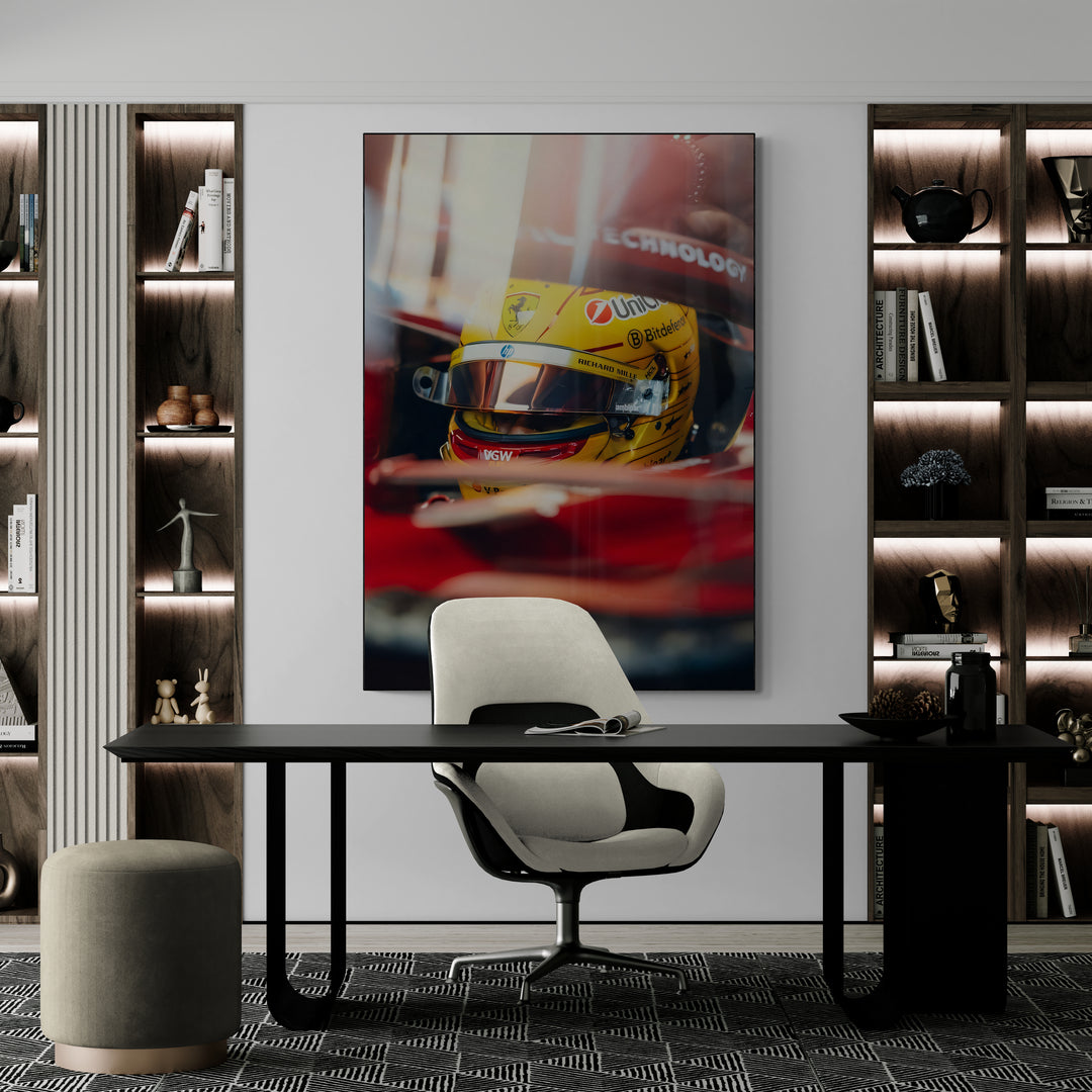 Lewis Hamilton 'Hazed' Canvas