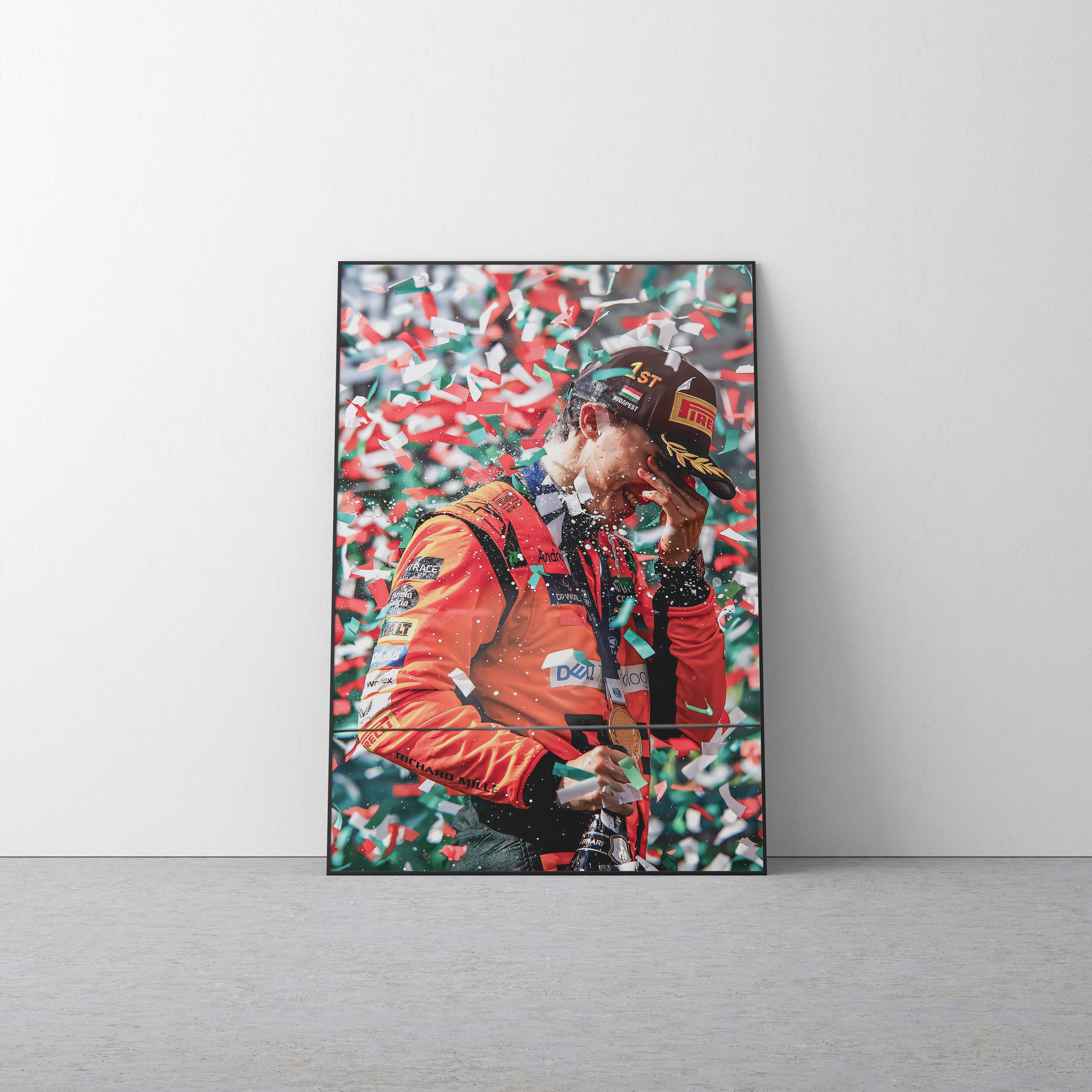 Oscar Piastri 'First' Canvas