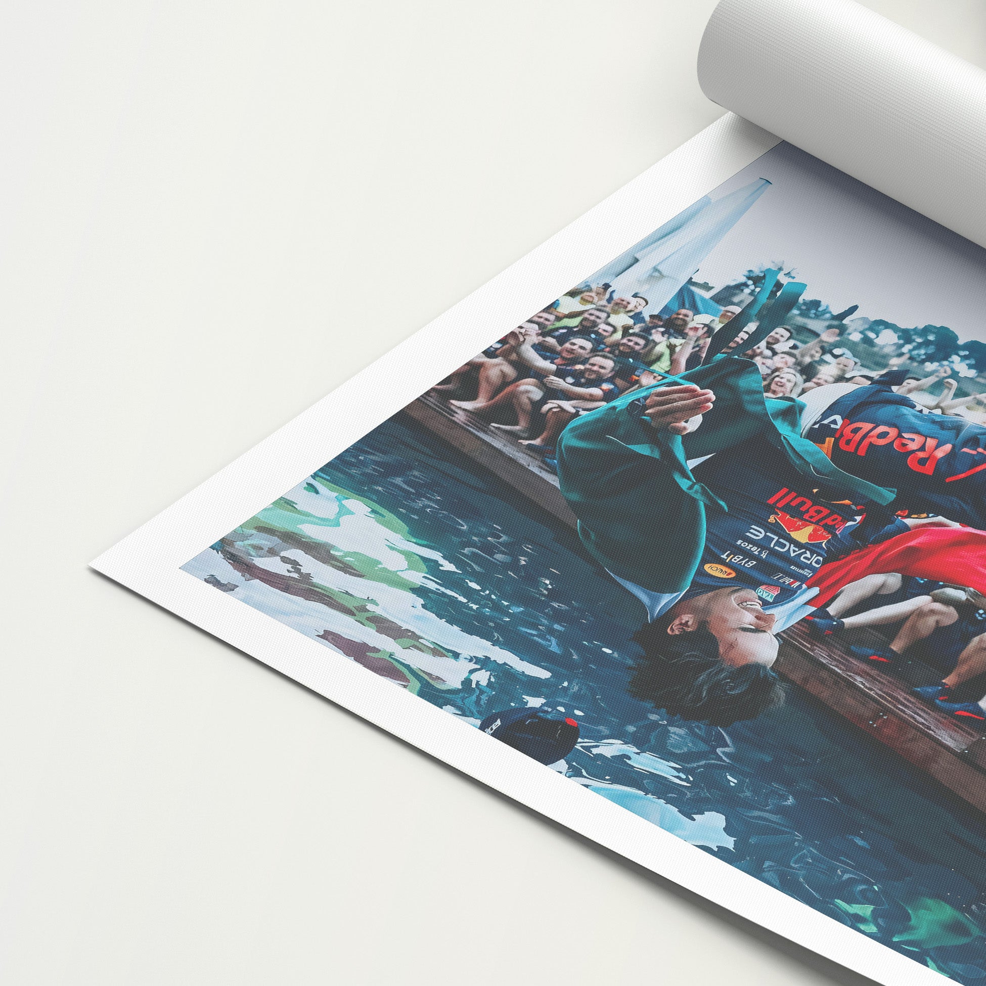 Sergio Perez 'Monaco' Canvas