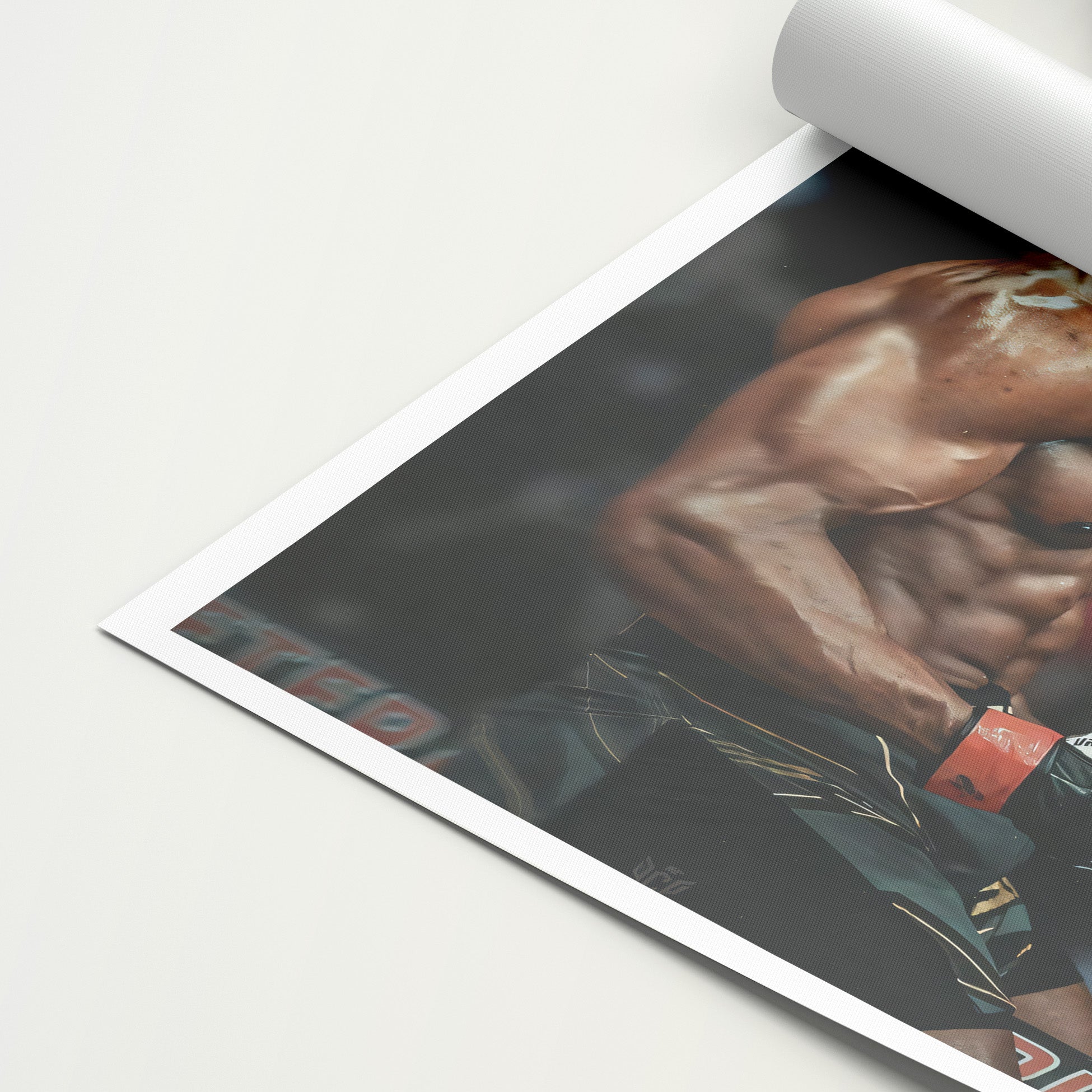 Kamaru Usman 'On Top' Canvas