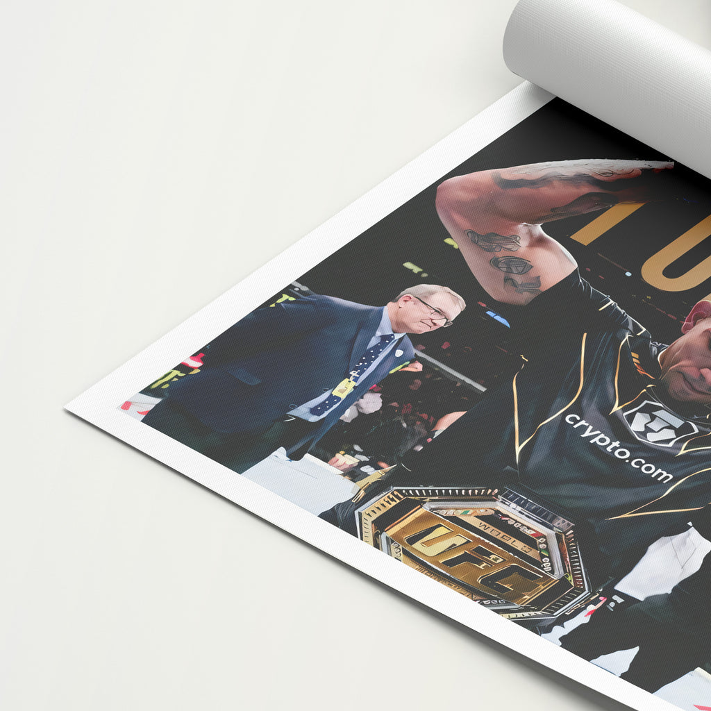 Alex Pereira 'Poatan' Canvas