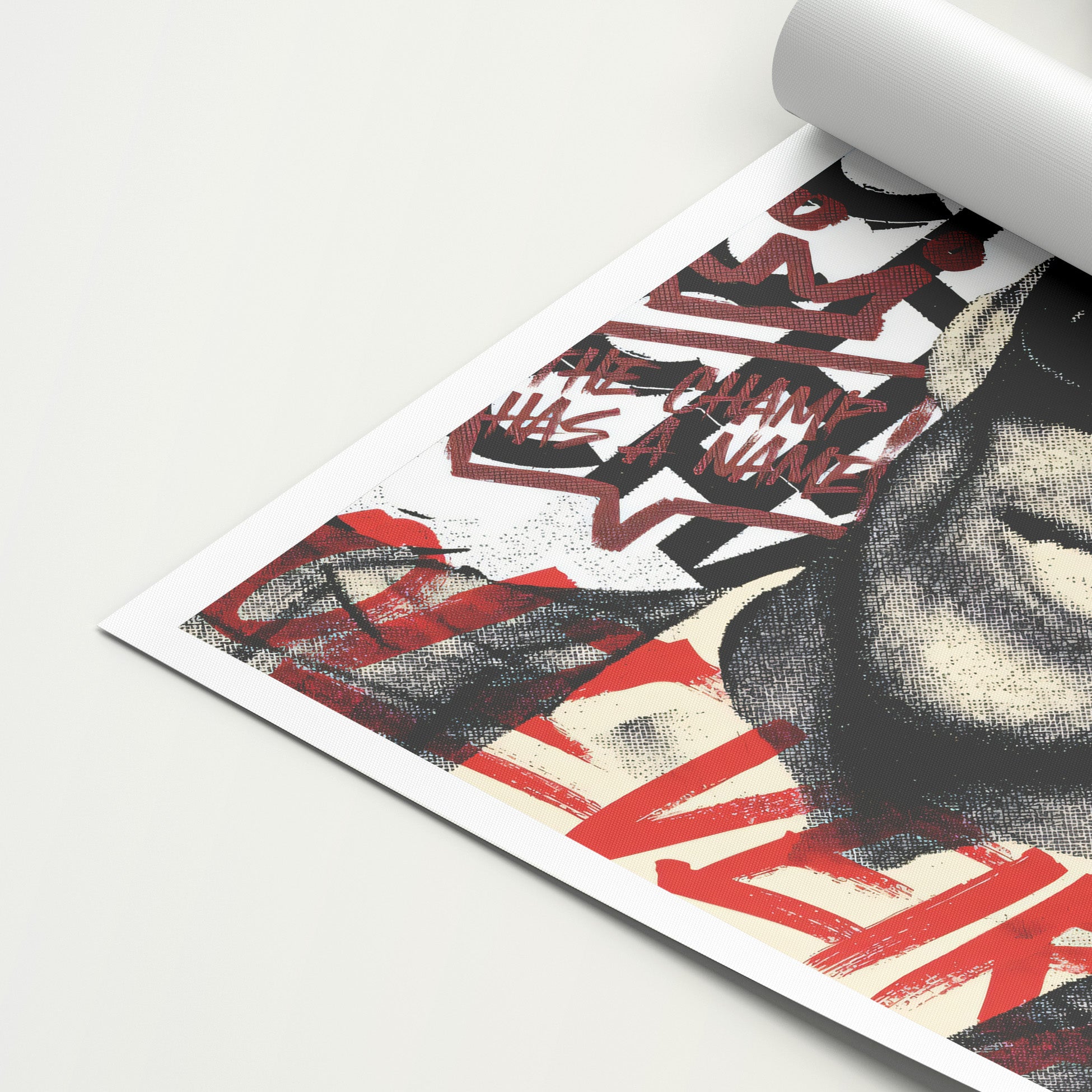 Charles Oliveira 'Pop' Canvas