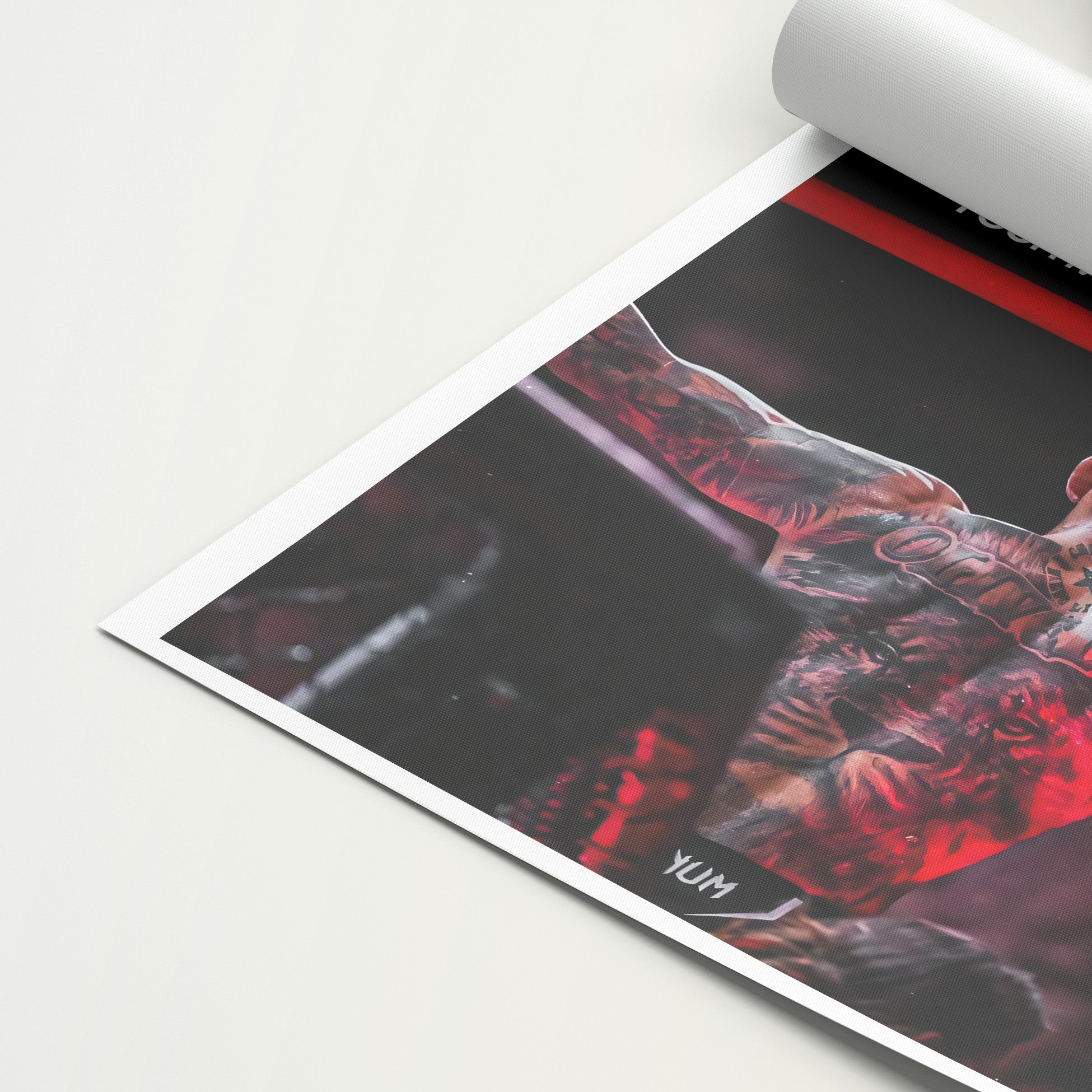 Charles Oliveira 'Mind' Canvas