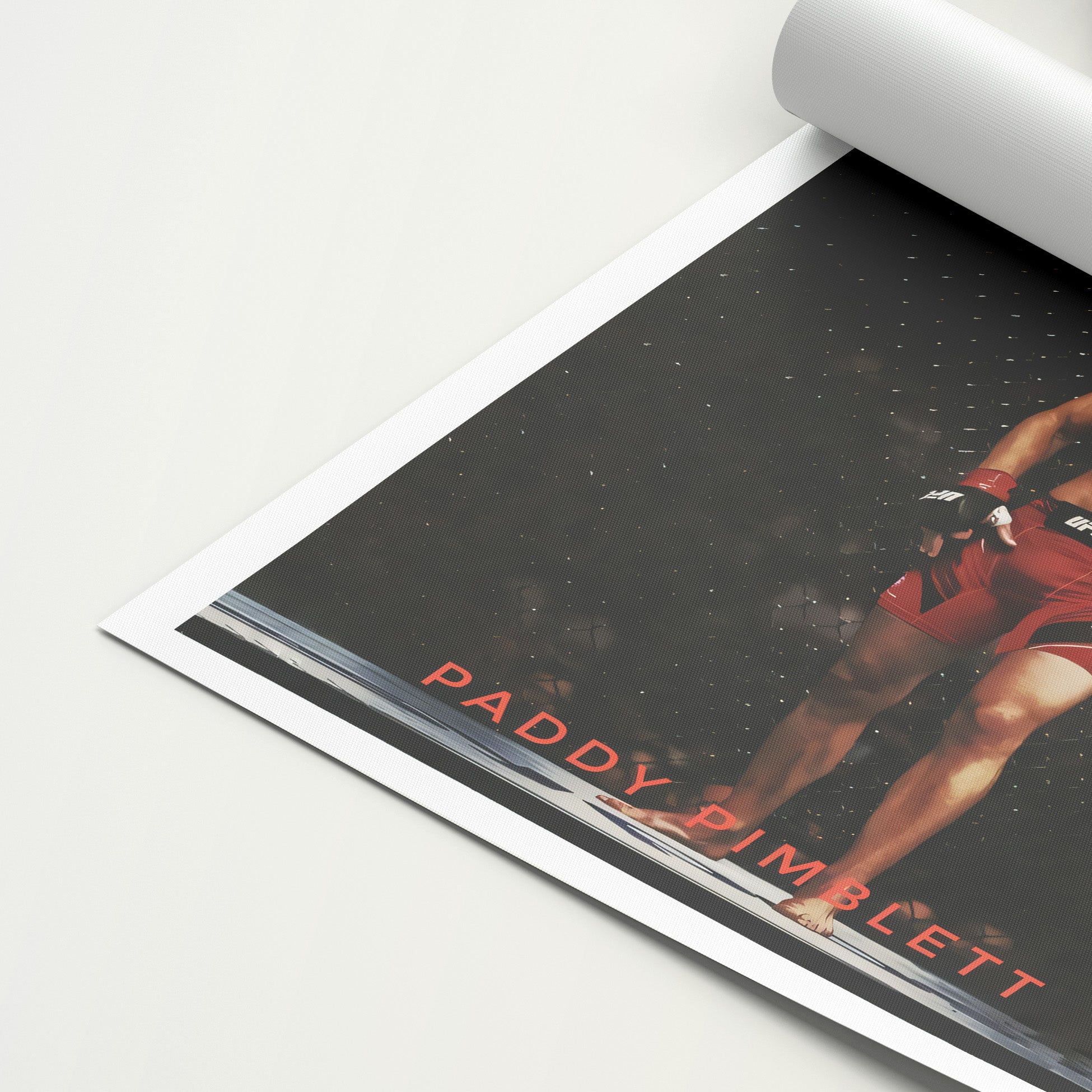 Paddy Pimblett 'Feel the Fear' Canvas