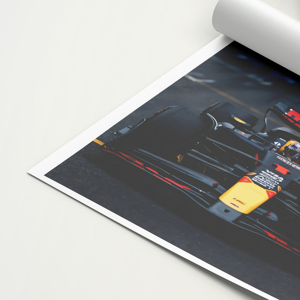 Max Verstappen 'Mood' Canvas