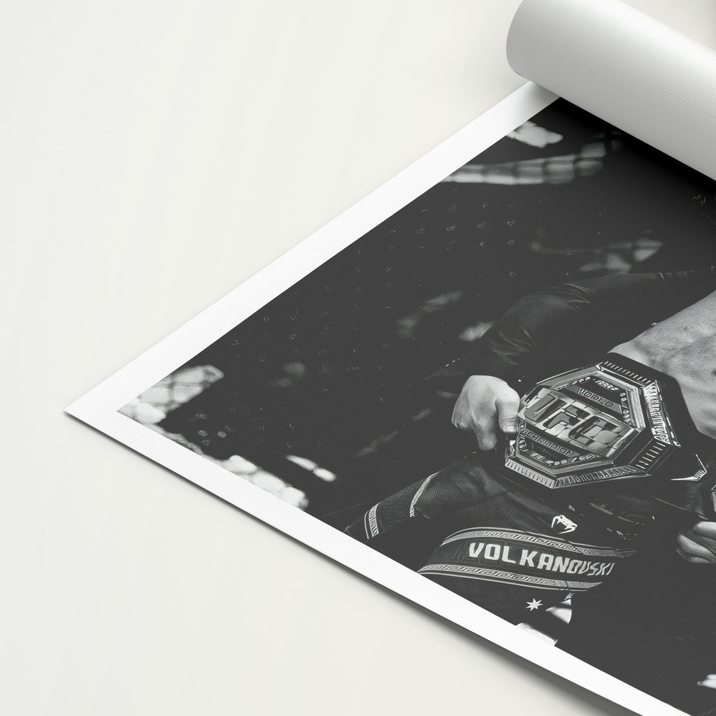 Alex Volkanovski 'Belt' Canvas