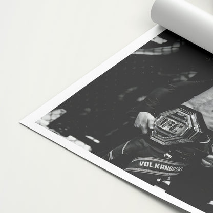 Alex Volkanovski 'Belt' Canvas