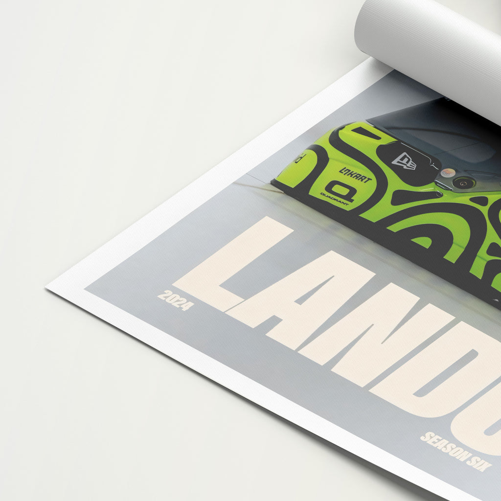 Lando Norris 'Season 6' Canvas