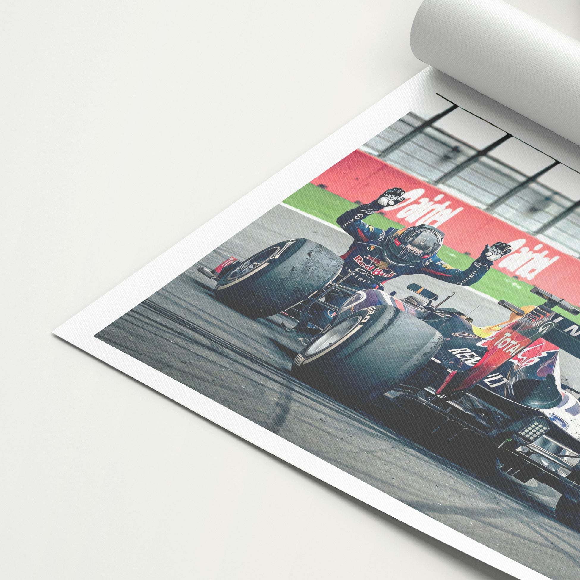 Sebastian Vettel 'Praise' Canvas