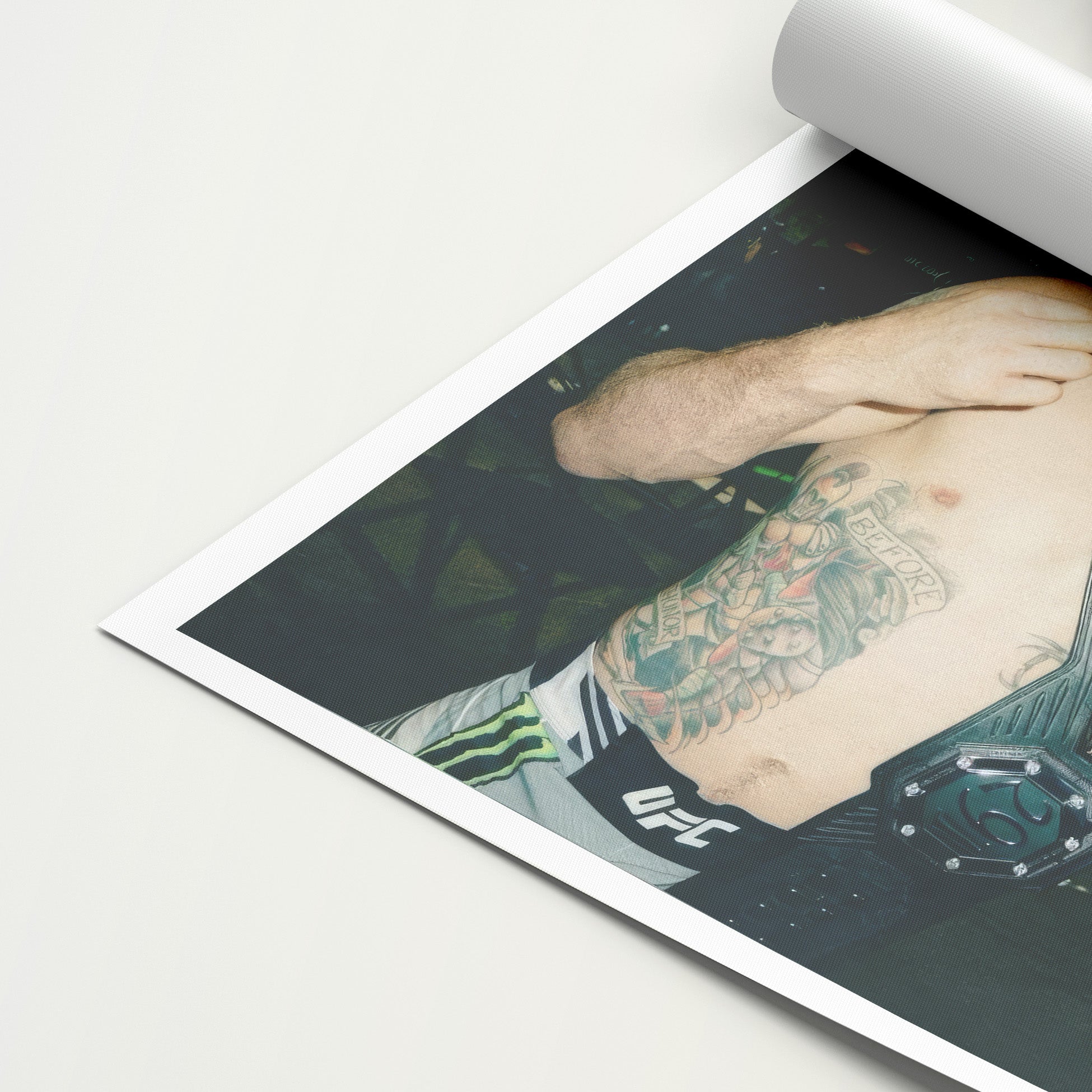 Justin Gaethje 'Bird' Canvas