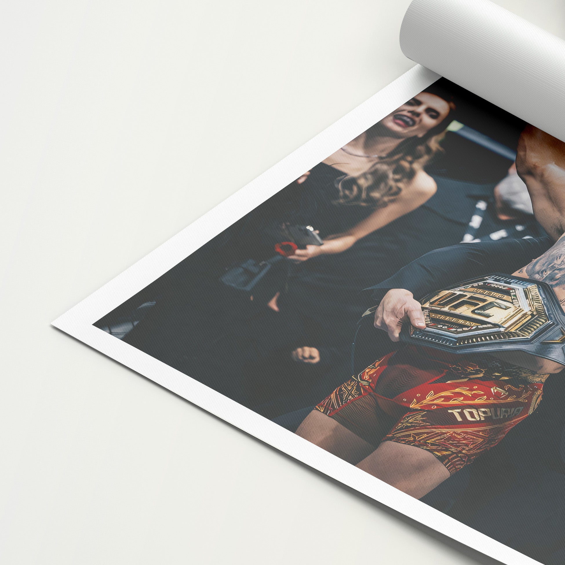 Ilia Topuria 'Champion' Canvas