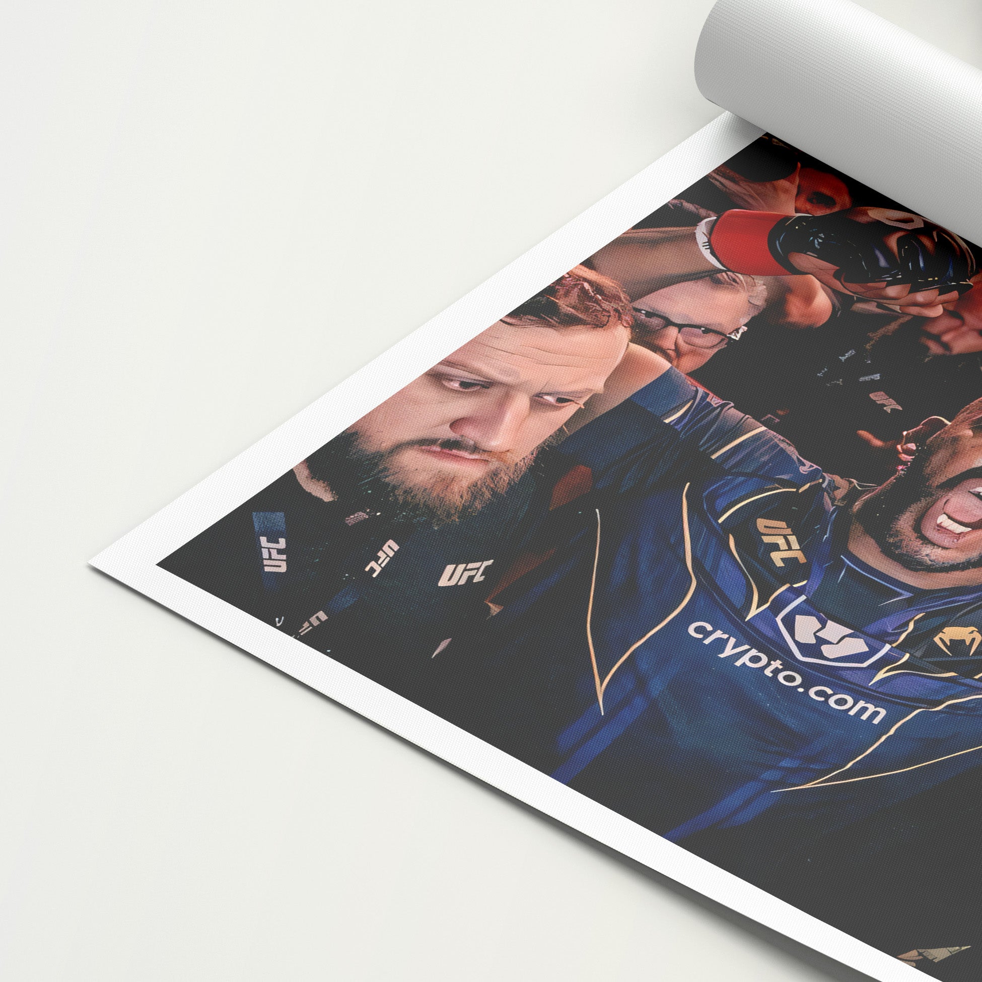 Jon Jones 'Crowd Chant' Canvas