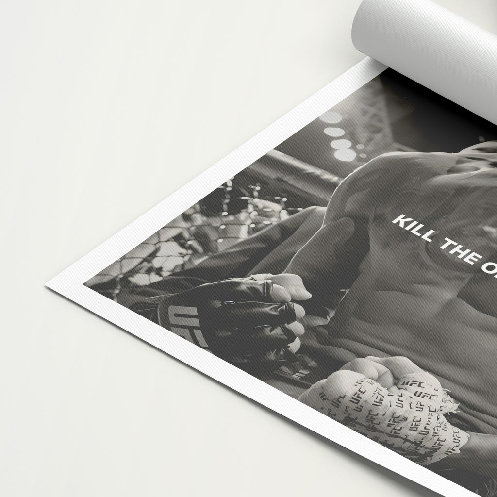 Charles Oliveira 'You' Canvas